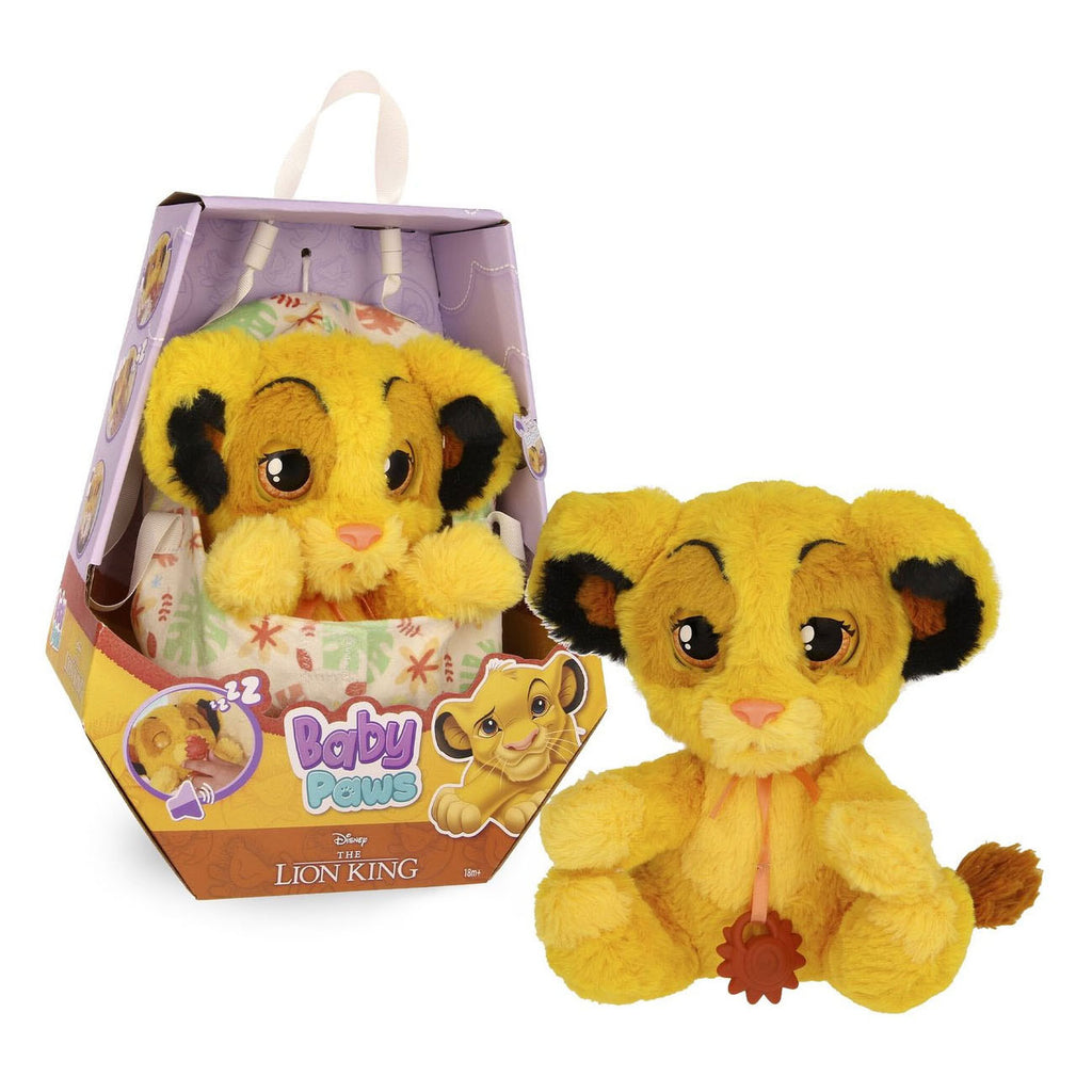 Spectron - Spectron Baby paws simba interactieve knuffel - 20cm