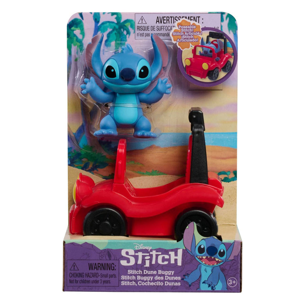 Just Play - Just Stitch met strandbuggy speelgoedauto