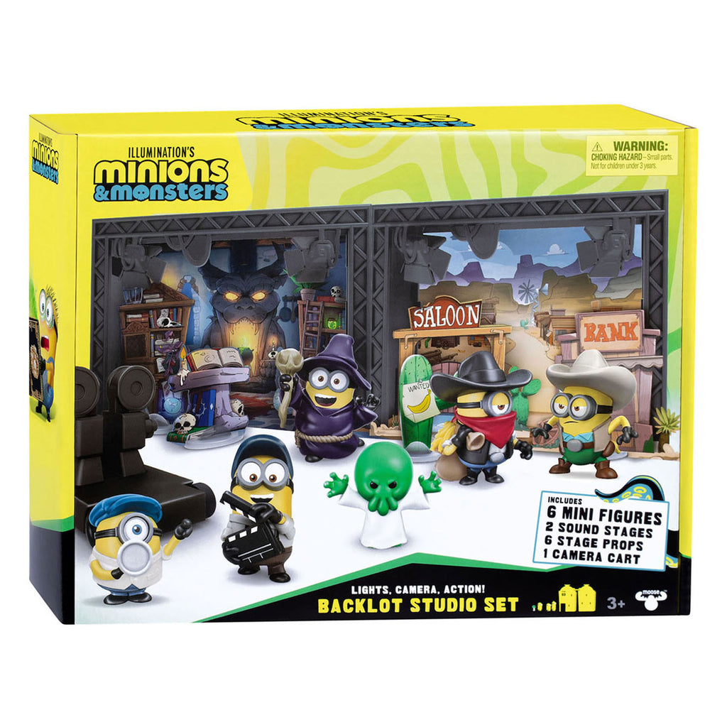 Moose Toys - Moose Toys Minions & monsters 6 mini figuren