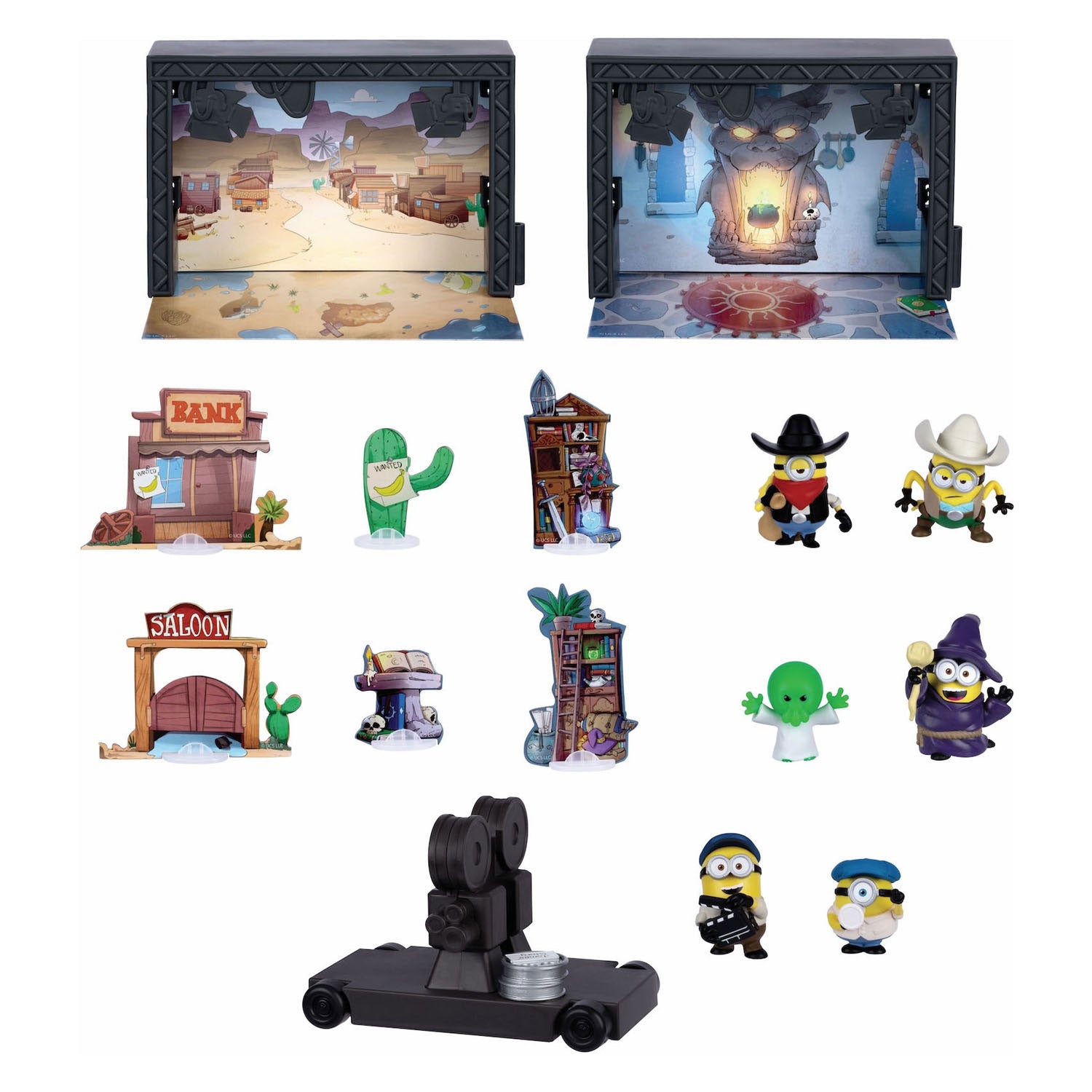 Moose Toys - Moose Toys Minions & monsters 6 mini figuren