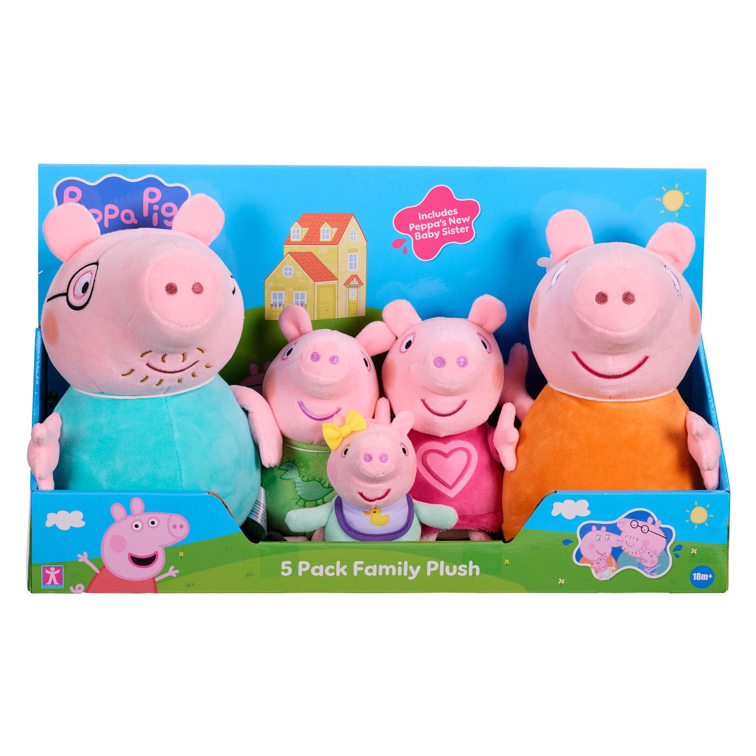 Spectron - Spectron Peppa pig pluche set - 5dlg.