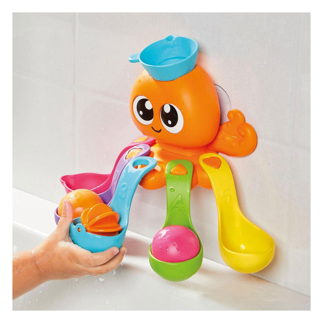 - 7-in-1 Activiteitenoctopus voor in Bad