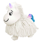 Spectron jiggly pets elektronische lopende eenhoorn wit