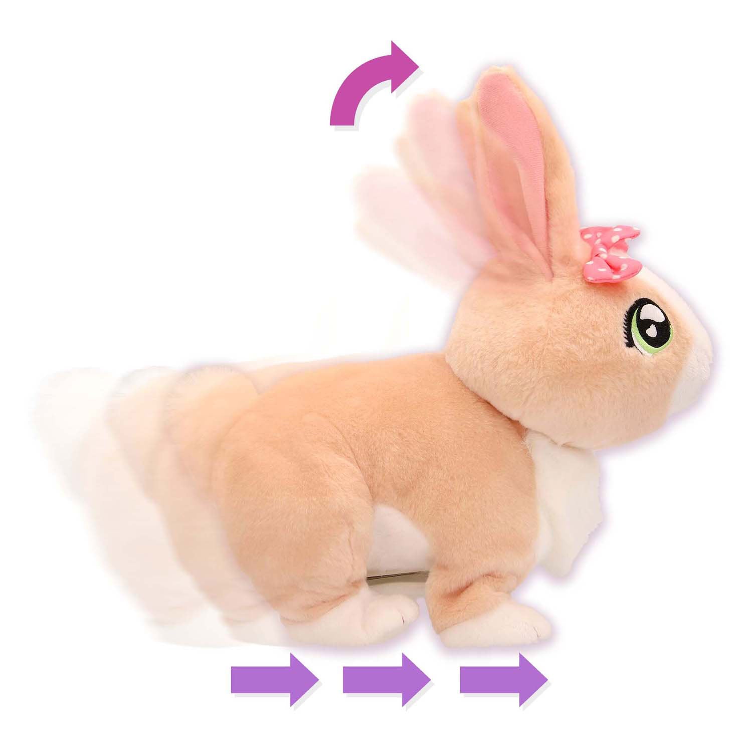 Imc Toys - Imc Toys Club petz betsy browny konijn interactieve knuffel