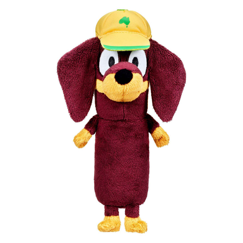 Moose toys knuffel pluche bluey snickers, 20cm