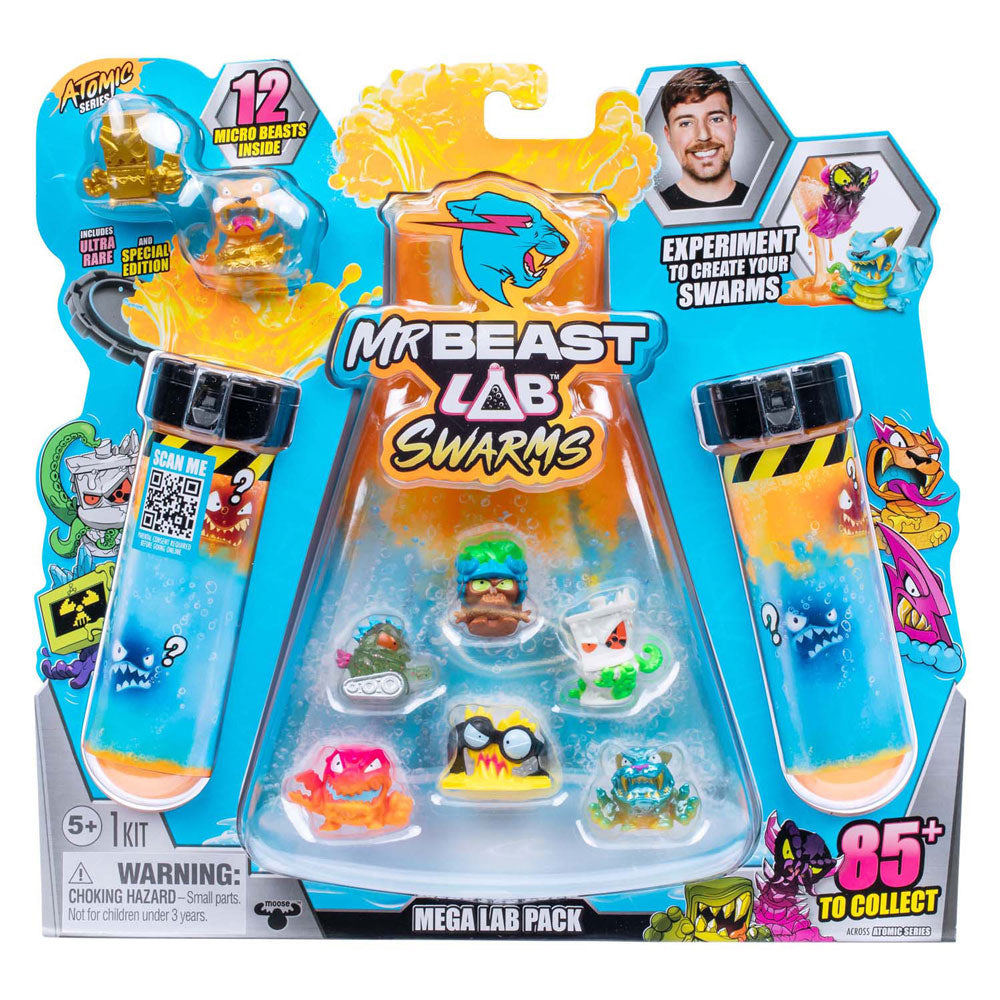 Spectron - Spectron Mrbeast lab swarms series 2 atomic serie actiefiguur 12-pack