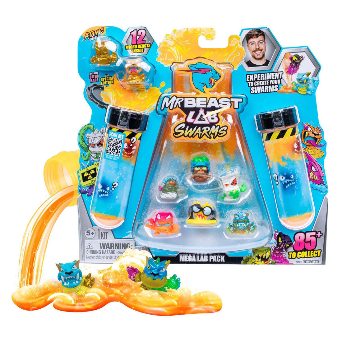 Spectron - Spectron Mrbeast lab swarms series 2 atomic serie actiefiguur 12-pack