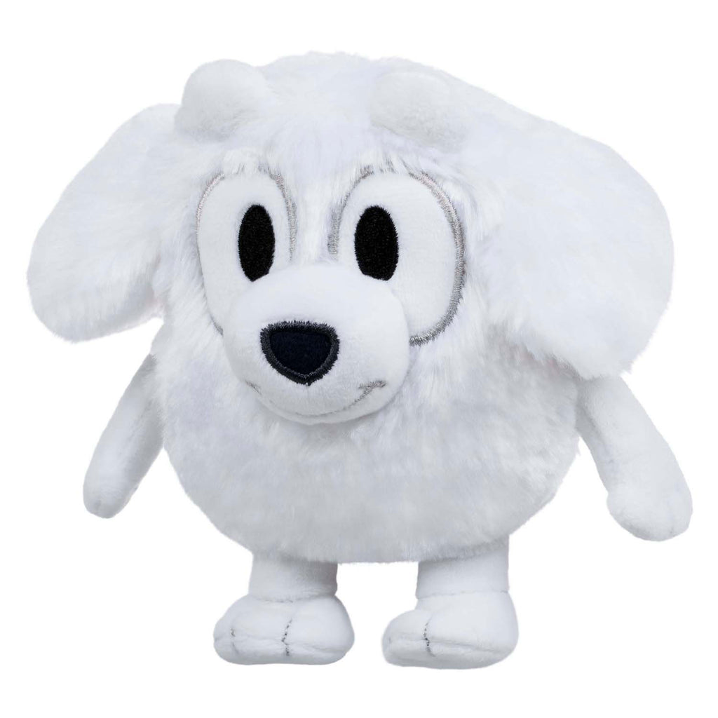 Moose toys knuffel pluche bluey lila, 15cm