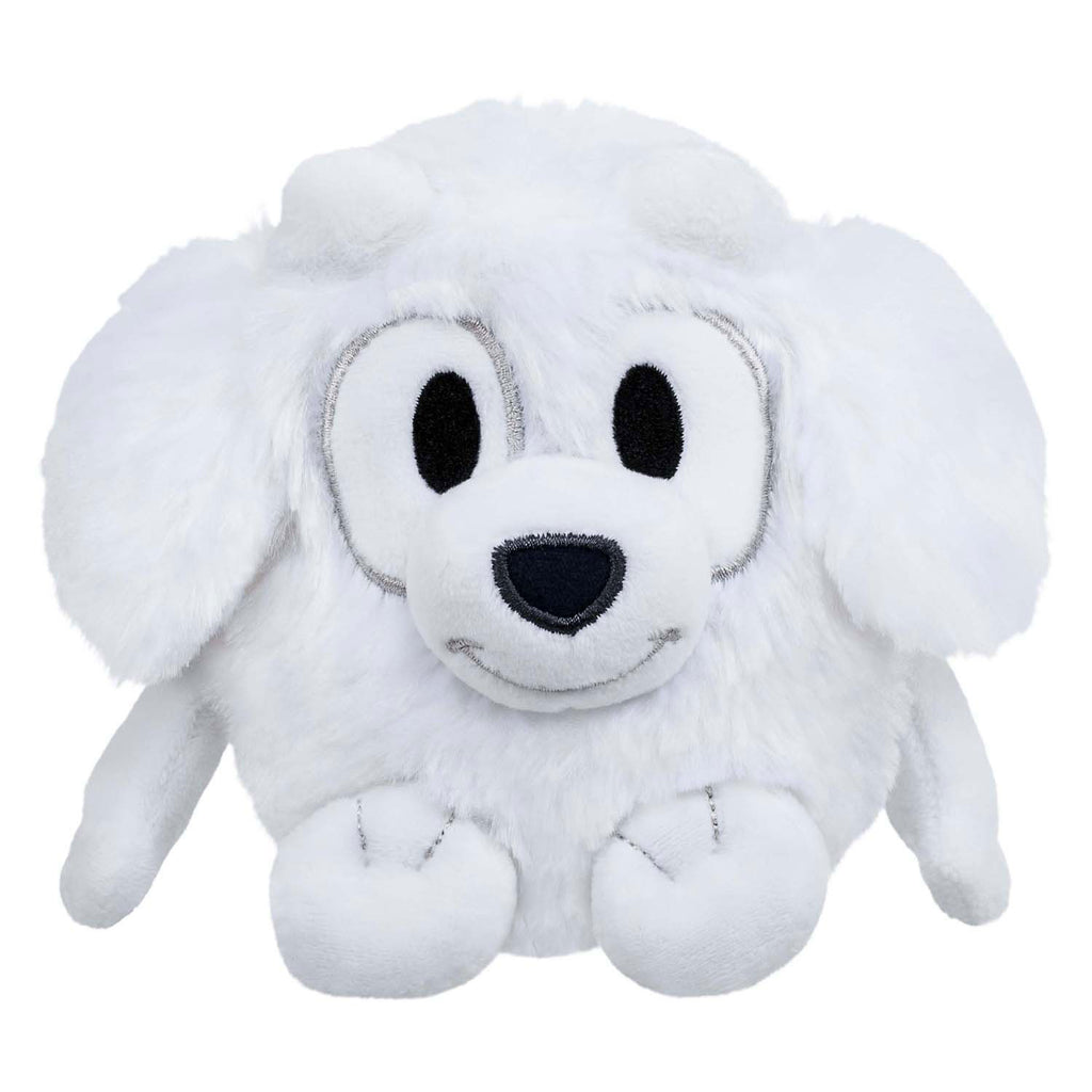 Moose knuffel pluche bluey lila, 15cm