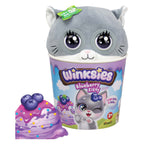 Silverlit - Silverlit Winksies blueberry kitten - interactieve knuffel in een ijsbeker