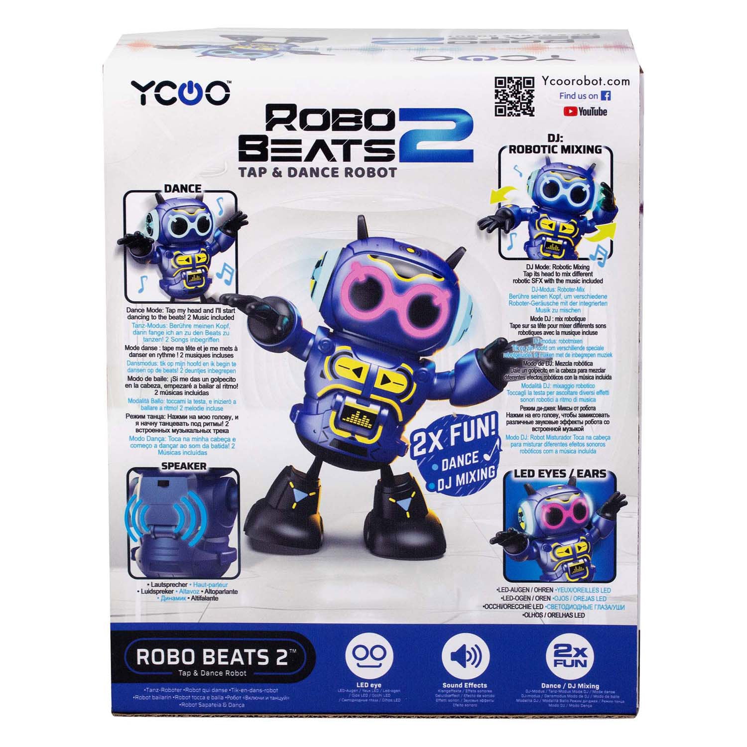 Silverlit - Silverlit Robo beats 2 dansrobot met led