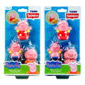Tomy peppa pig figuren waterspuiters, 3st.