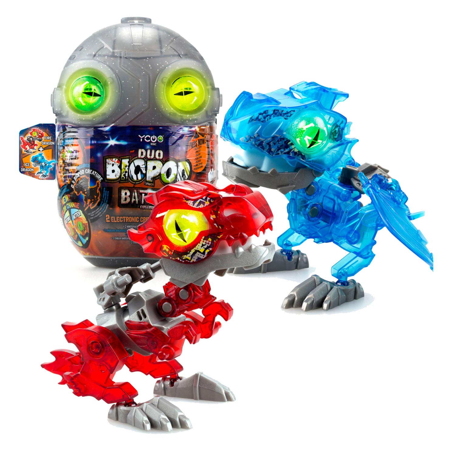 Silverlit biopod battle duo dino