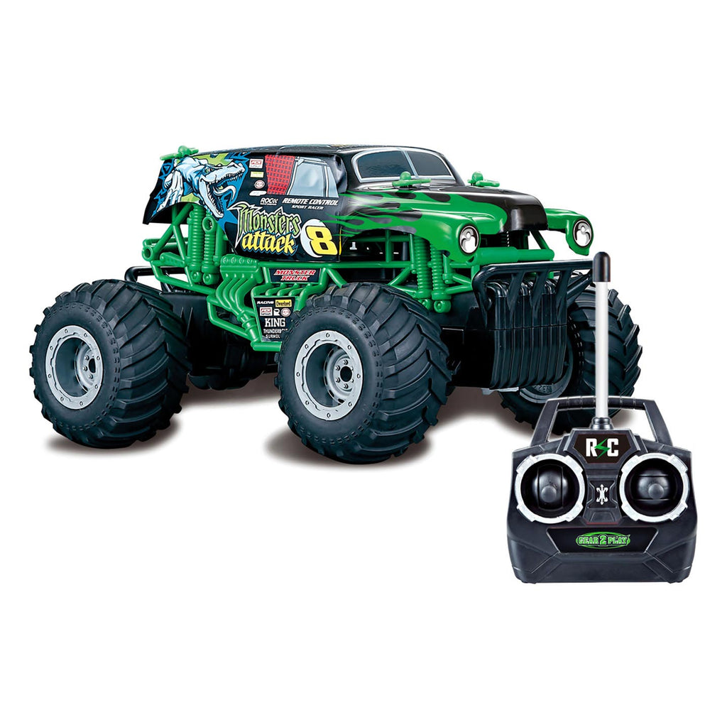 Gear2Play - Gear2 Rc monster truckies megaforce 1:16 bestuurbare auto
