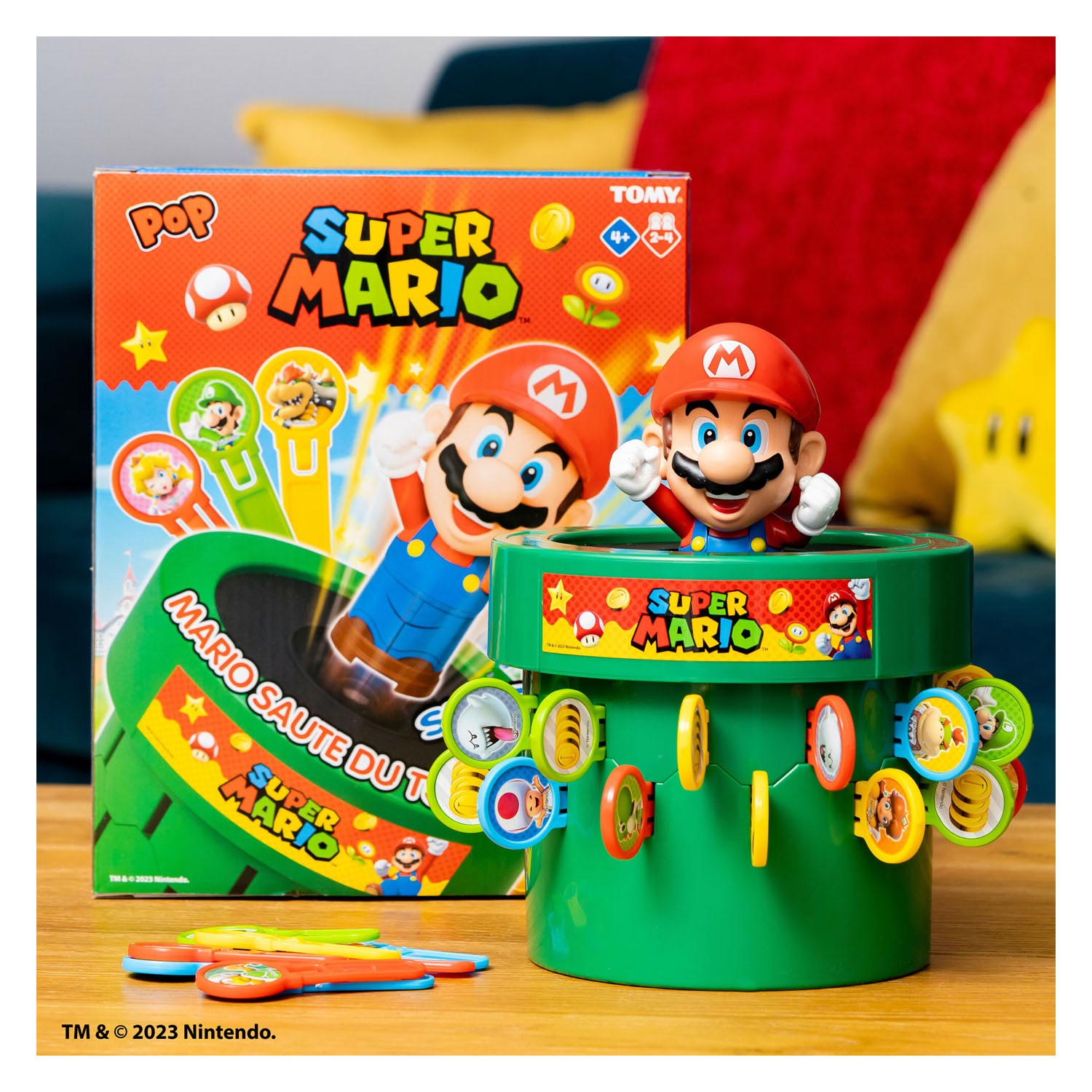 Tomy - Tomy pop up super mario bordspel