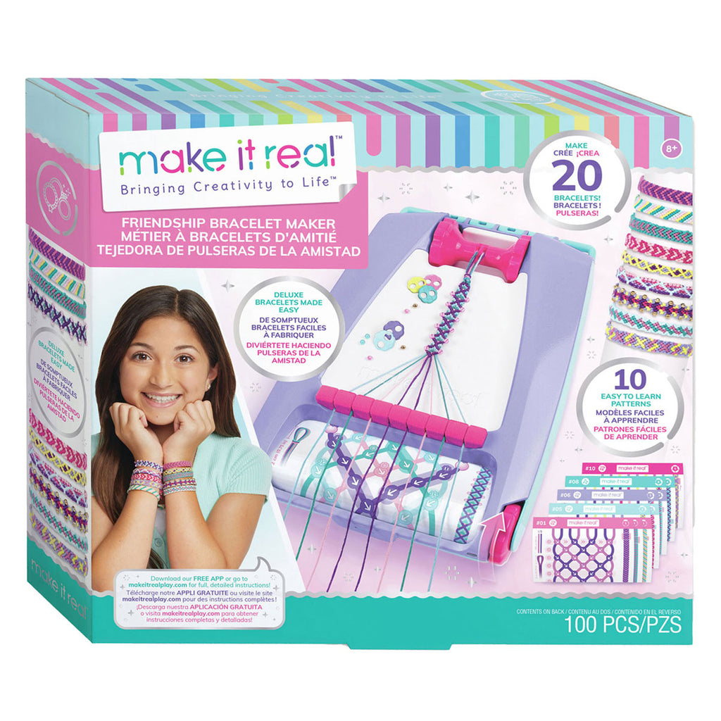 Make it real - vriendschapsarmbanden maker - maak 20 unieke armbanden