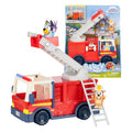 Moose Toys - Moose Toys Bluey's brandweerwagen met 2 speelfiguren