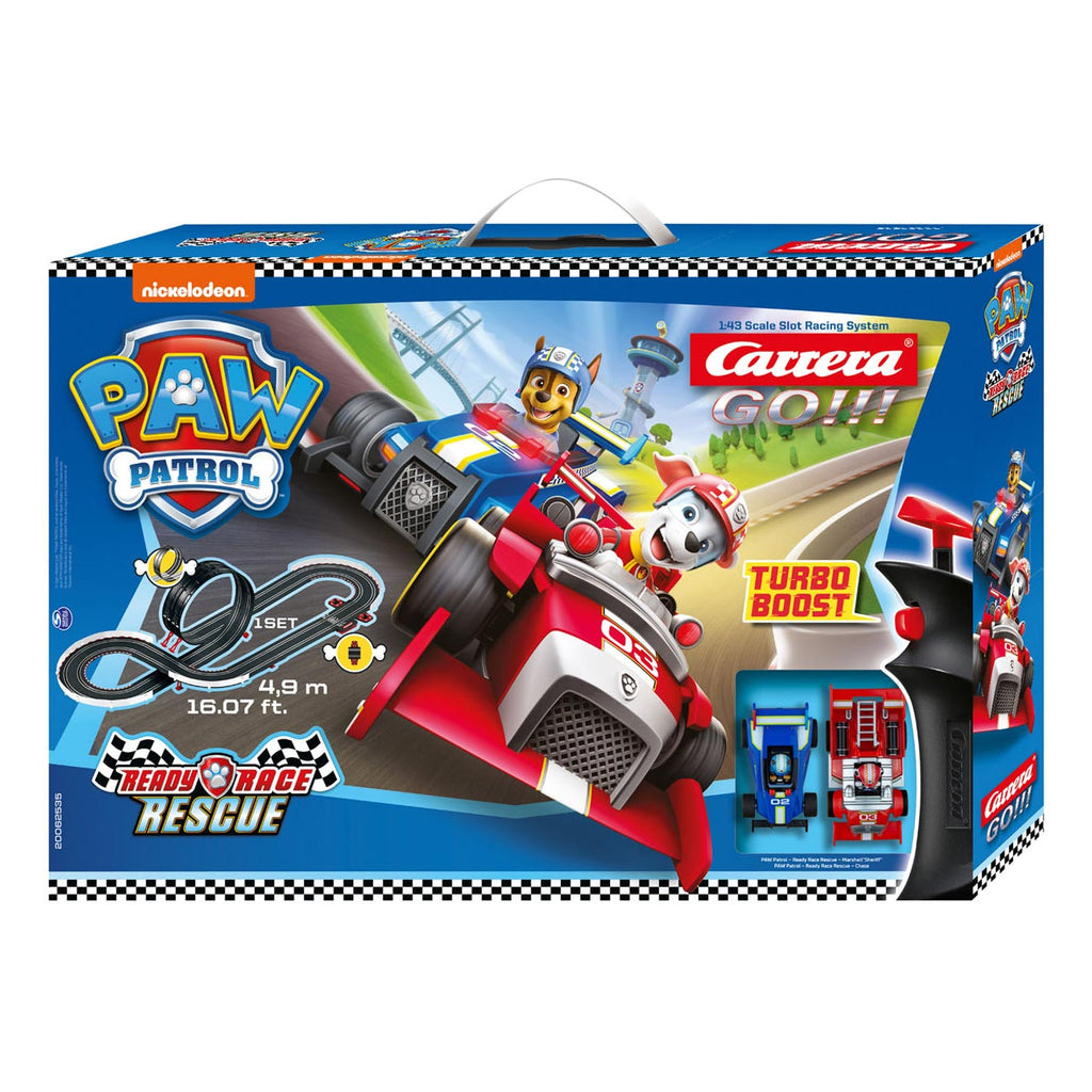 Carrera - go!!! racebaan - paw patrol ready race rescue
