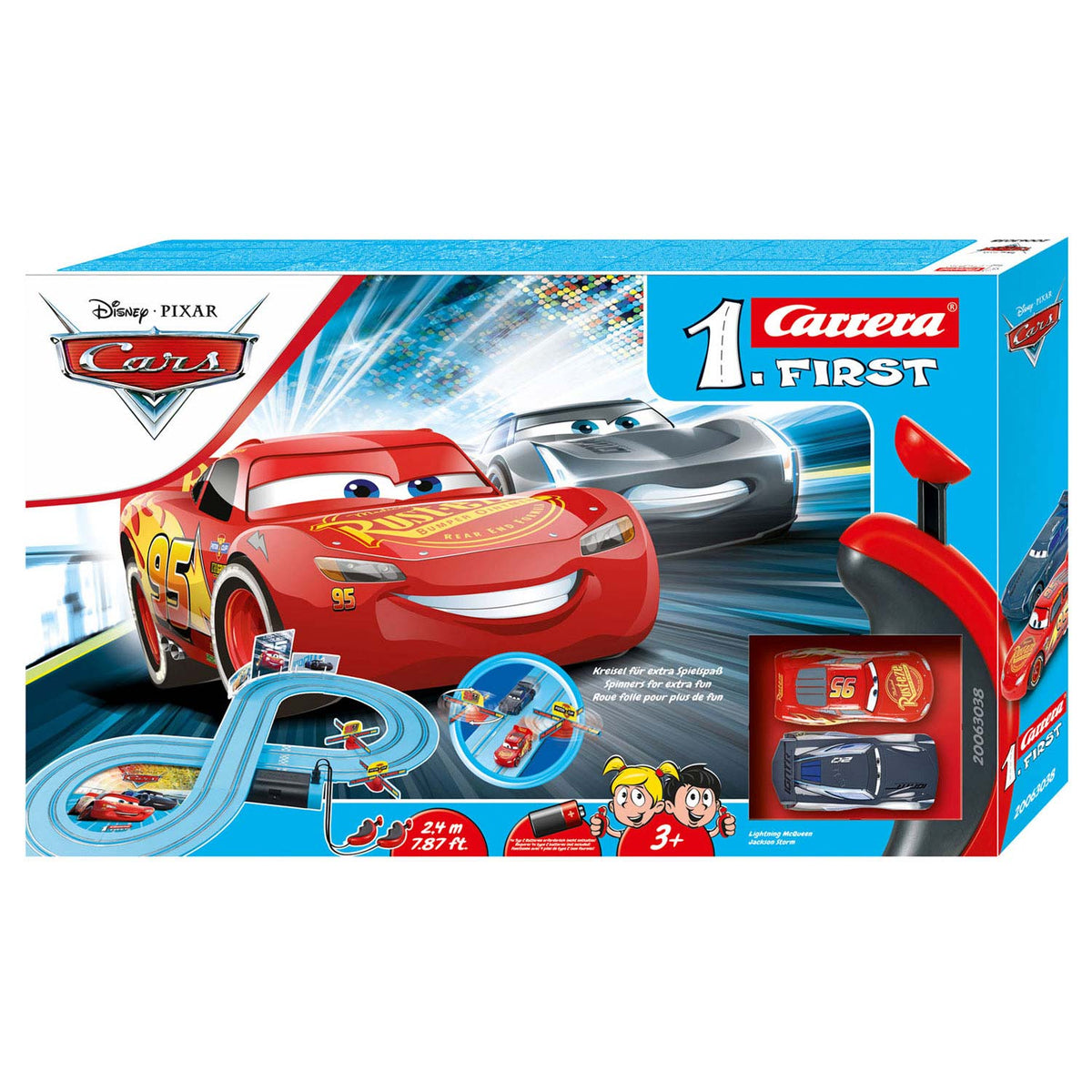 Carrera - first racebaan - cars power duel
