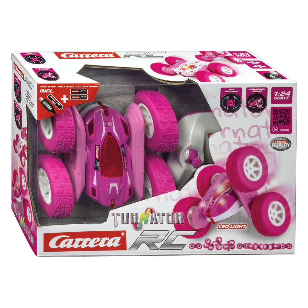 Carrera - rc - mini turnator 2.0 roze