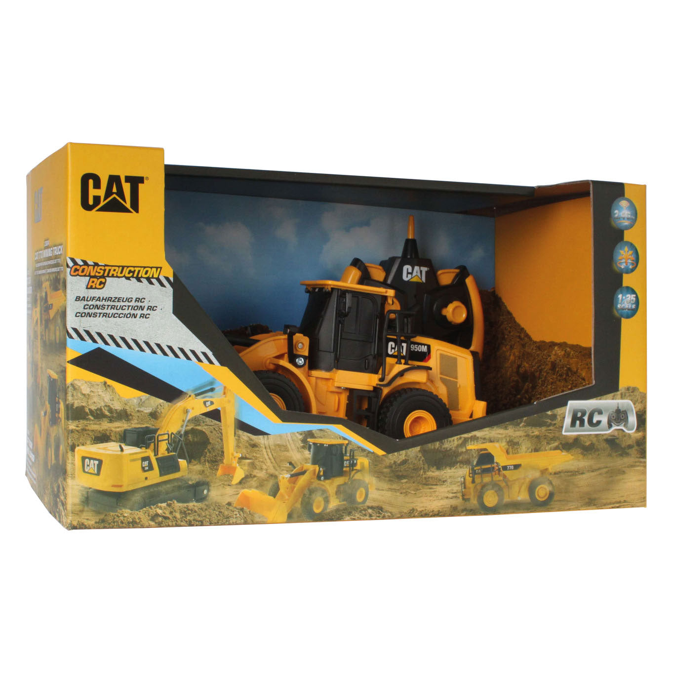 Diecast masters radiografisch bestuurbare cat shovel - 1:35 - 8+ jaar