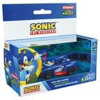 Carrera pull back auto team sonic racing - blauw