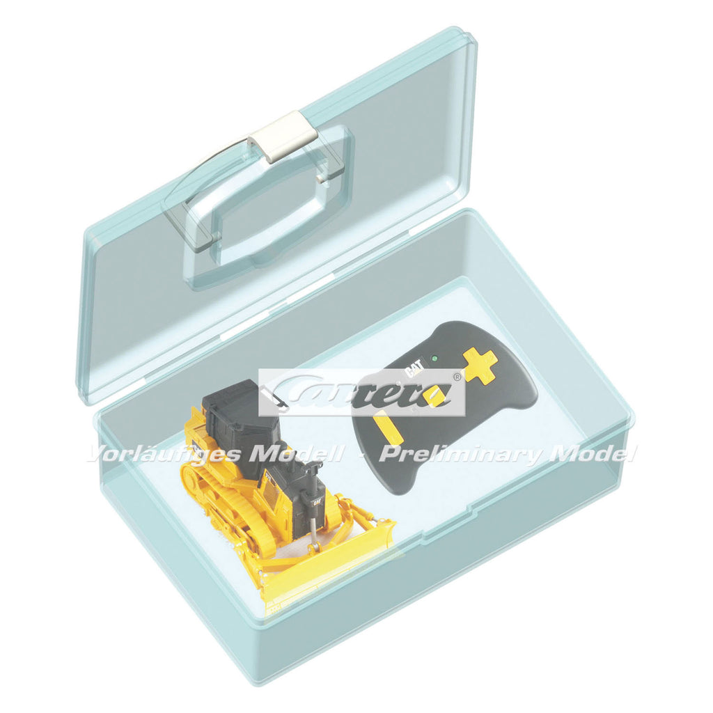 Carrera - rc bestuurbare auto - cat mini rc - d7e track-type tractor