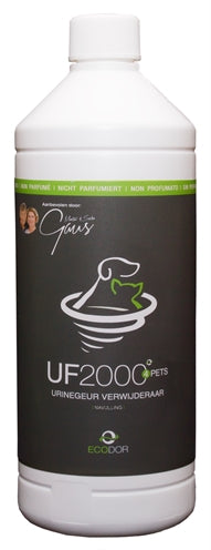 Ecodor Uf2000 4pets dissolvant d'odeur d'urine