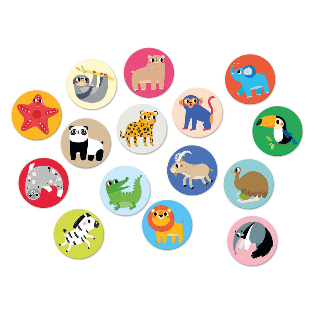 Banana panda - on-the-go memory spel wilde dieren - 30dlg.