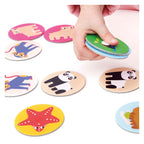 Banana Panda - Banana Panda on-the-go memo spel wilde dieren 2+