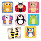 Banana panda on-the-go puzzel halve dieren 18m+