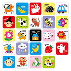 Banana panda - hoog contrast babykaarten 6m+ 9m+ - 24st.