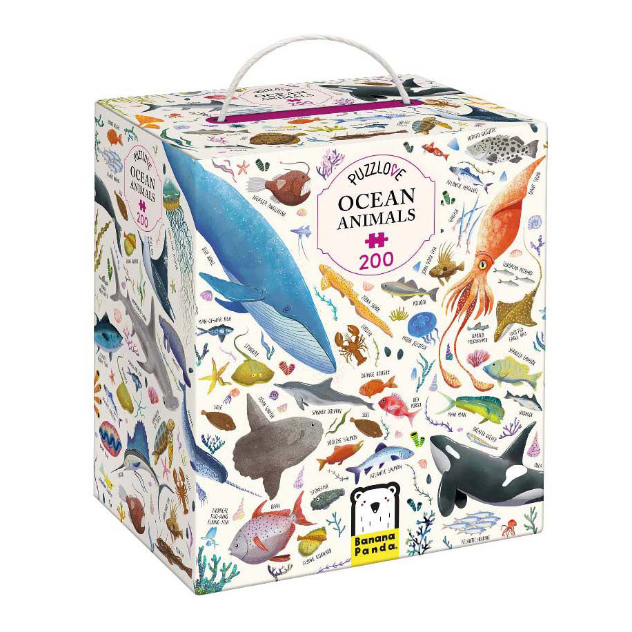 Banana panda - puzzlove zeedieren - 200st.