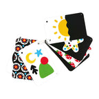 Banana Panda - Banana Panda - hoogcontrast babykaarten - 0-3 maanden