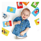 Banana Panda - Banana Panda - hoogcontrast babykaarten - 6-9 maanden