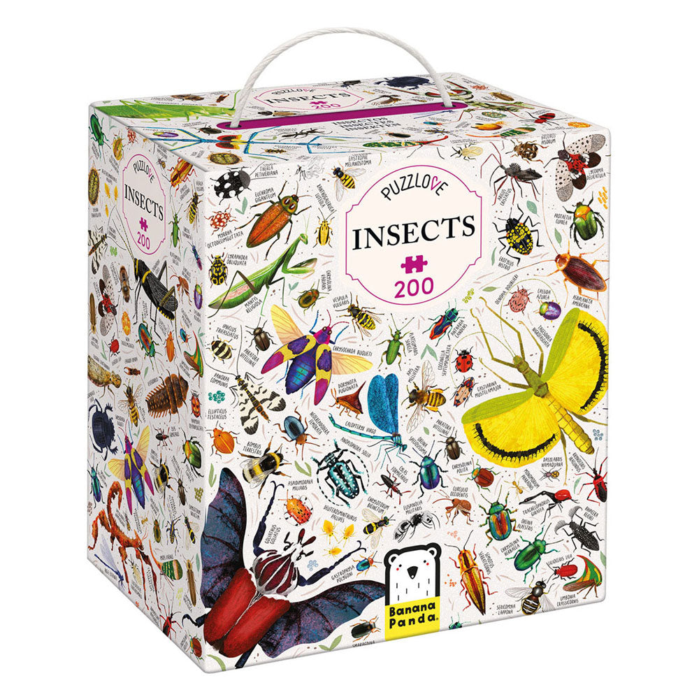 Banana Panda - Banana Panda - puzzlove insecten puzzel - 200 stuks