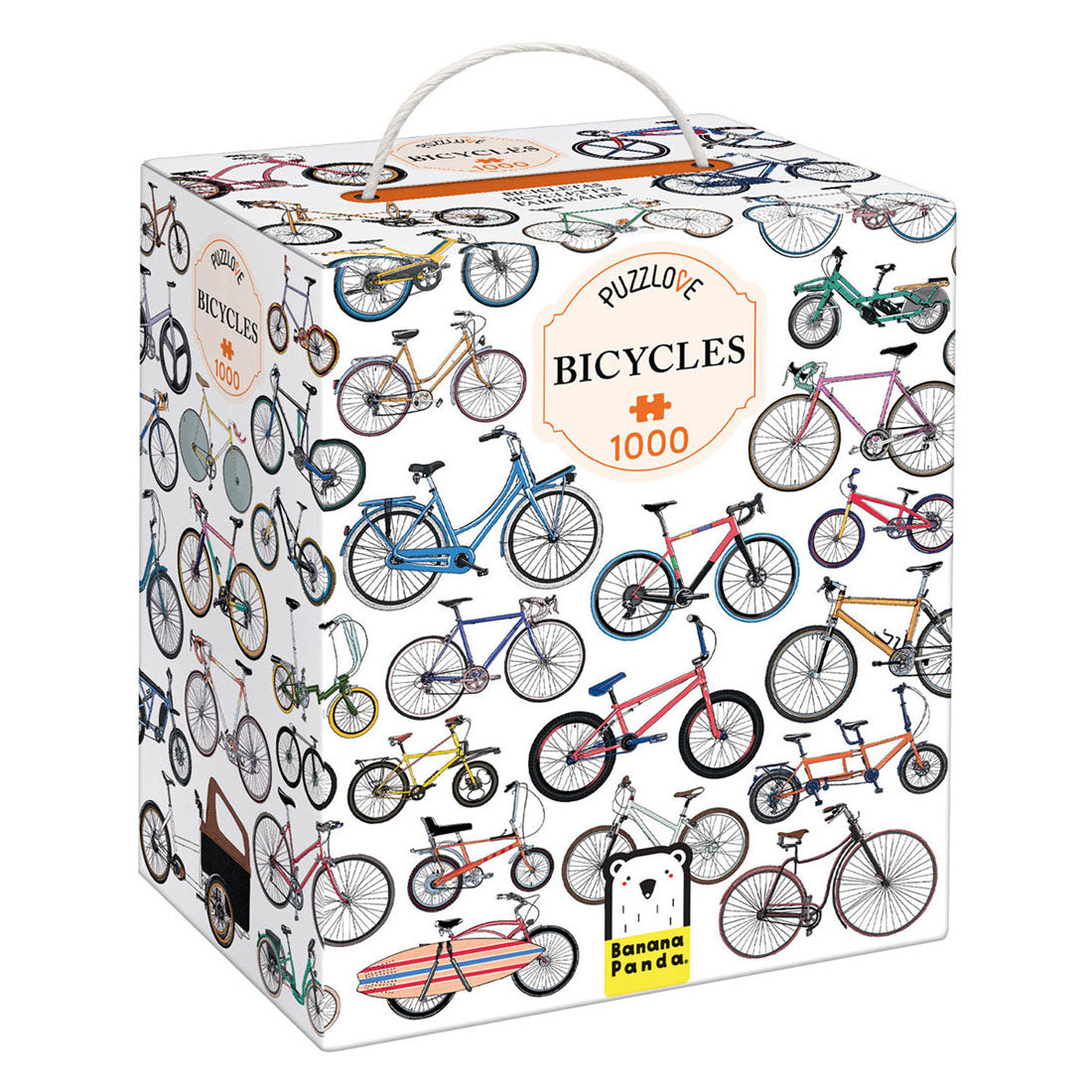 Banana Panda - Banana Panda - puzzlove fietsen puzzel - 1000st.