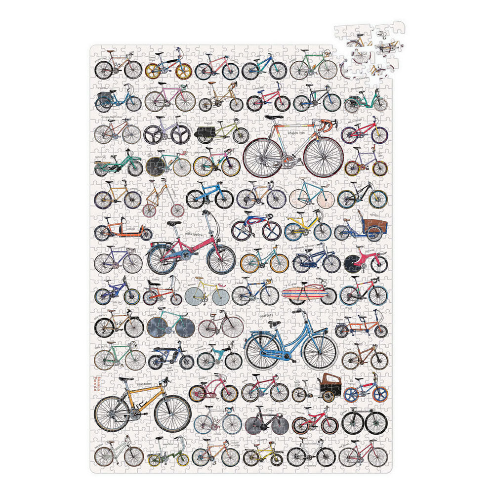Banana Panda - Banana Panda - puzzlove fietsen puzzel - 1000st.