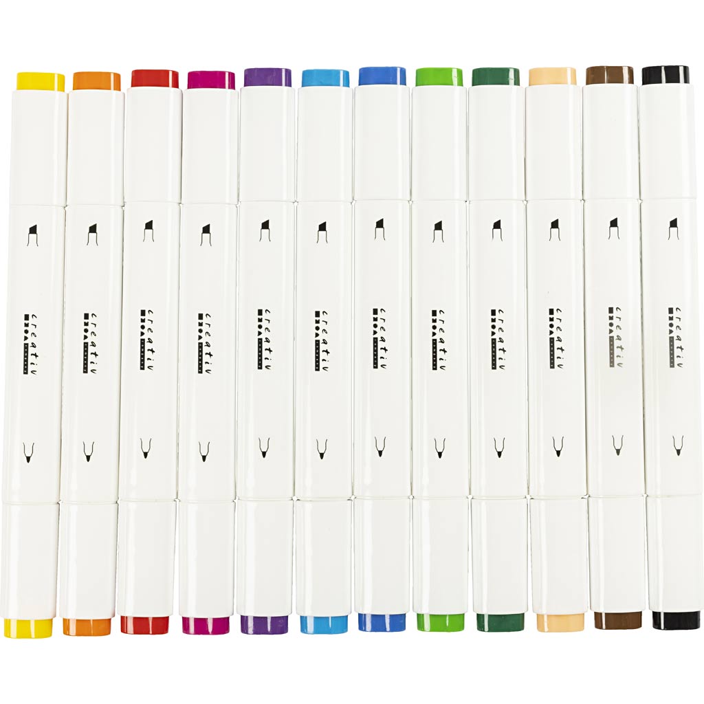 Creativ Company - Creativ Company Https://www.cchobby.nl/tekenstift-lijndikte-1-8-mm-standaardkleuren-12-stuk-1-doos