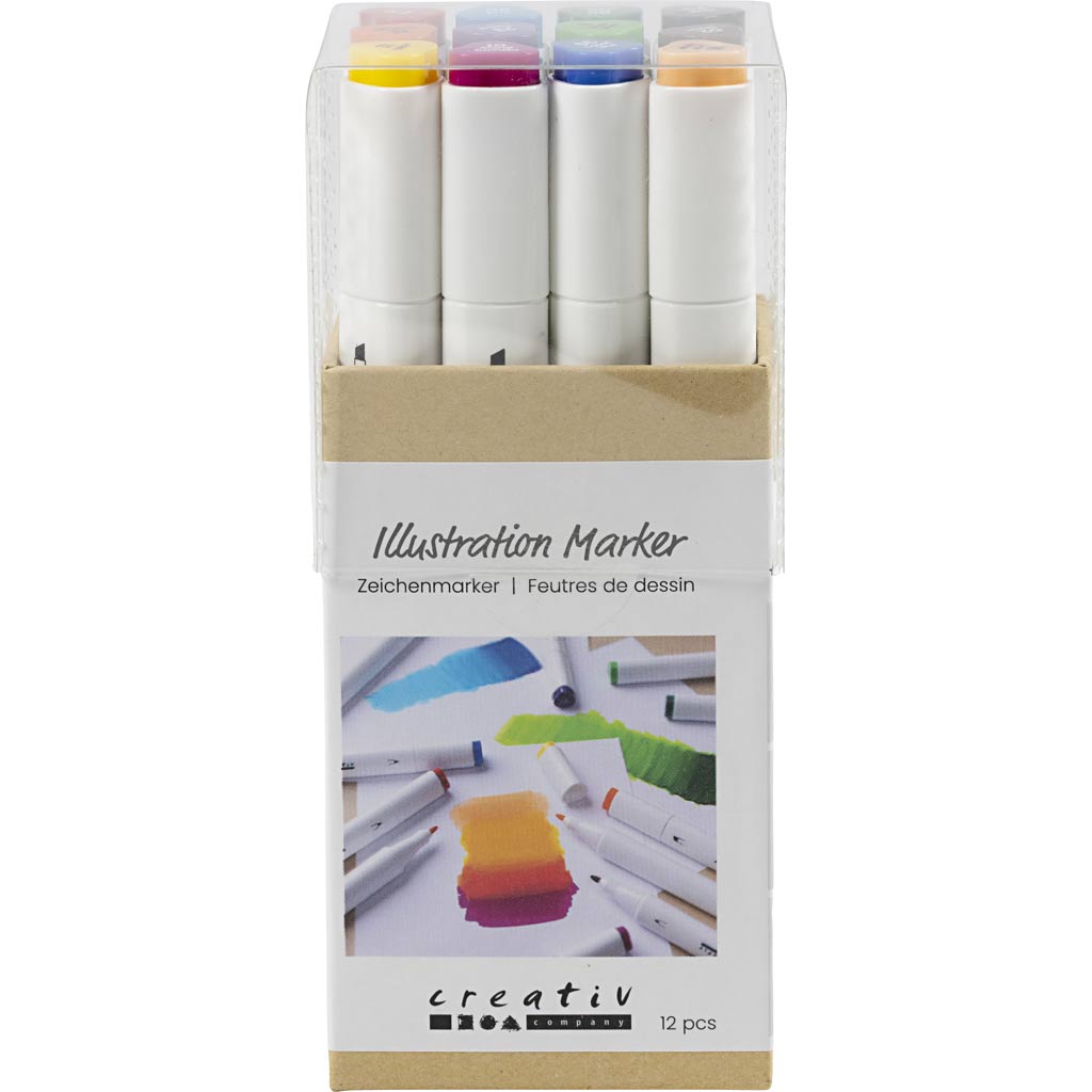 Creativ Company - Creativ Company Https://www.cchobby.nl/tekenstift-lijndikte-1-8-mm-standaardkleuren-12-stuk-1-doos