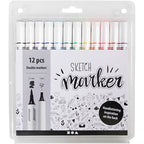 Creativ Company - Creativ Company Https://www.cchobby.nl/tekenstiften-lijndikte-1-2-5-mm-standaardkleuren-12-stuk-1-doos
