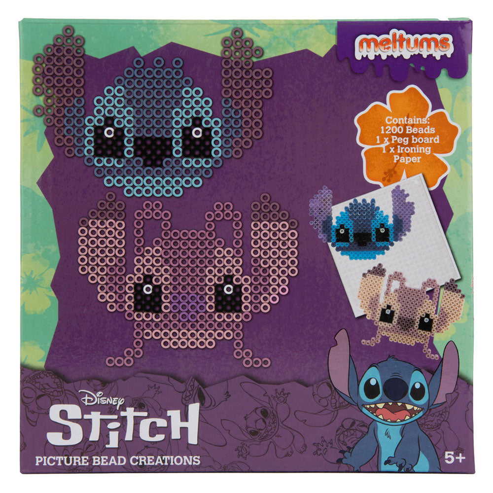 Dinotoys apeldoorn stitch strijkkralen set met 1200 kraaltjes