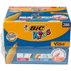 BIC - Https://www.cchobby.nl/-visa-fijne-kleurstiften-lijndikte-1-6-mm-diverse-kleuren-12x24-stuk-1-doos