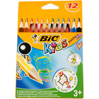 BIC - Https://www.cchobby.nl/-evolution-kleurpotloden-l-14-cm-vulling-5-mm-diverse-kleuren-12-stuk-1-doos