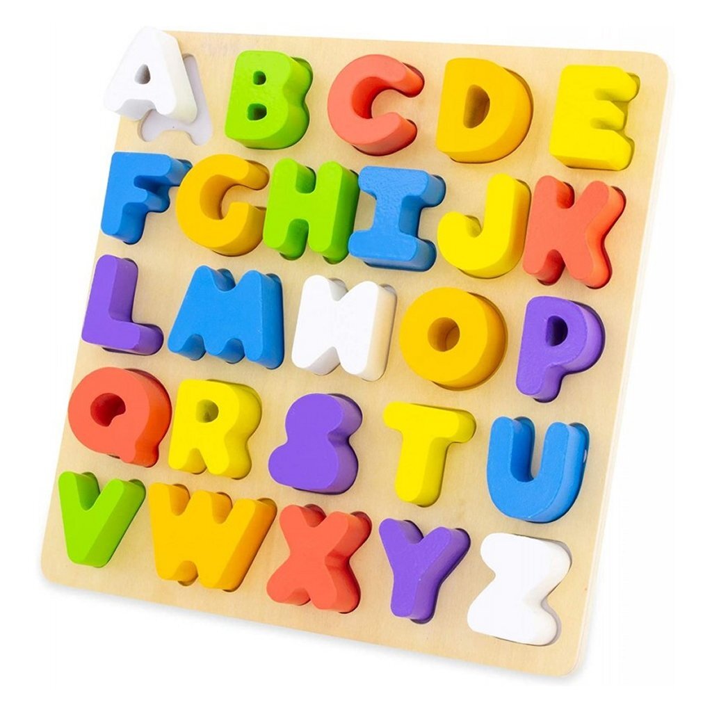 Ulysse houten alfabet puzzel 26 stukjes