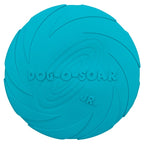 Trixie rubber frisbee dog 0 soar assorti