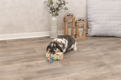 Trixie snack kubus hout 16x6x7 cm one size