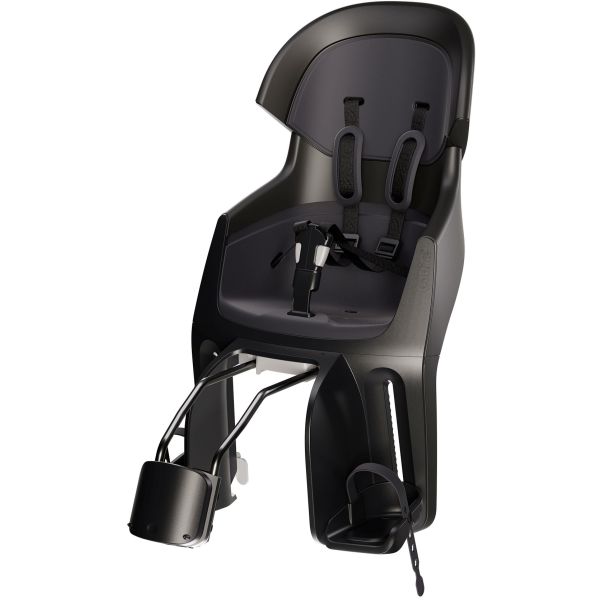 Bobike - Kinderzitje achter evolve maxi - framebevestiging - urban black