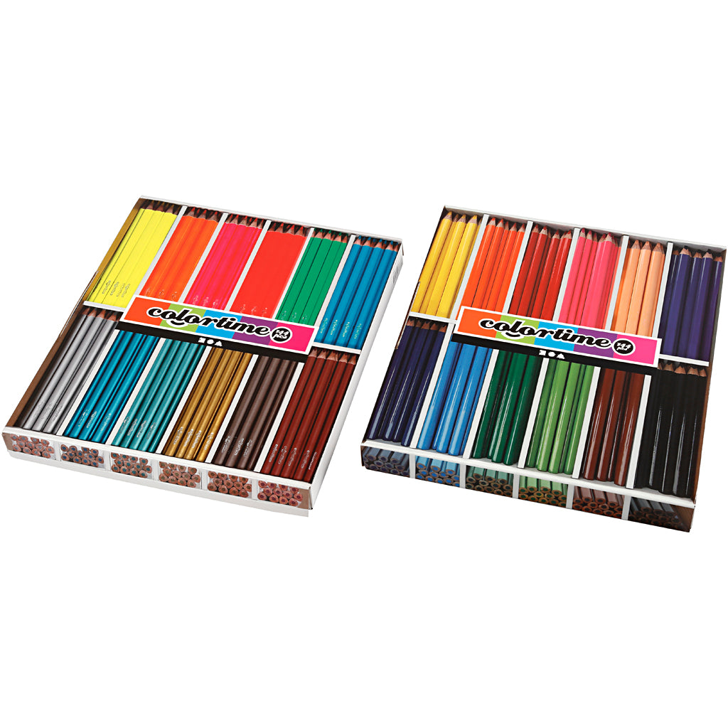 Creativ Company - Creativ Company Https://www.cchobby.nl/kleurpotloden-vulling-4-5-mm-diverse-kleuren-288-stuk-1-doos