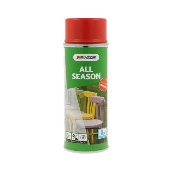 Dupli-color - Dupli-color Spuitlak ral-3000 - 400 ml / all season / vuurrood glans